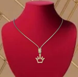 Fashion Princess Crown Pendant Charm Necklace